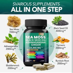 Sea Moss, Ashwagandha